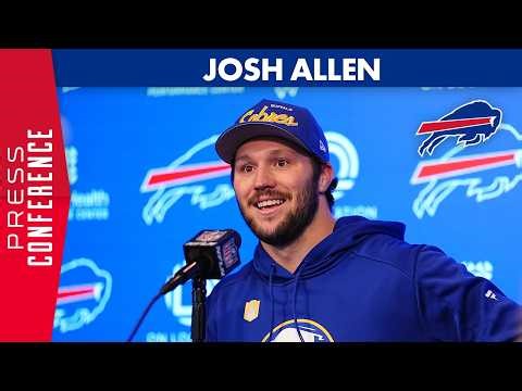 Josh Allen Addresses The Media During OTA's | Buffalo Bills