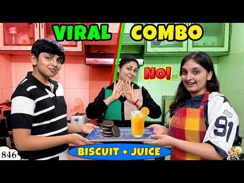 VIRAL COMBO | Ep 846 | Pihu making viral dishes | Aayu and Pihu Show
