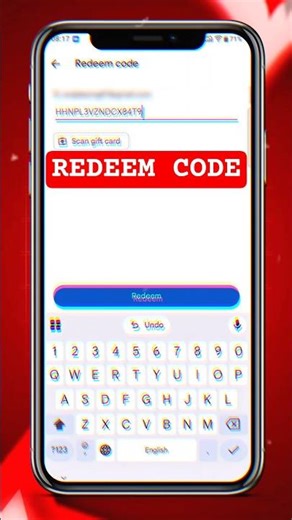redeem code कैसे मिलता हे?