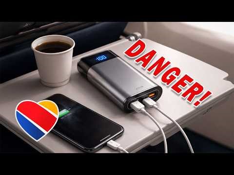 Power Bank Explodes on Plane: New Rules Won't Fix This