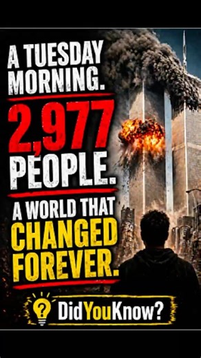 THE DAY THAT CHANGED THE WORLD FOREVER — SEPTEMBER 11, 2001 #history #shorts #viral