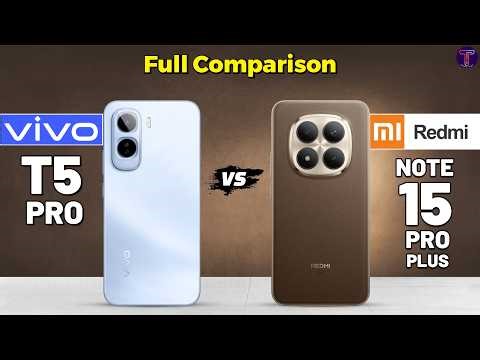 Vivo T5 Pro vs Redmi Note 15 Pro Plus : Full Comparison 😱❓