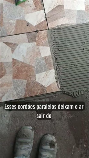 O problema que estufa pisos veja. #obra #construção