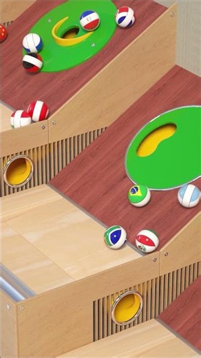 Satisfying Marble Run: Who Wins? 🏁 #marblerace #asmr #satisfying