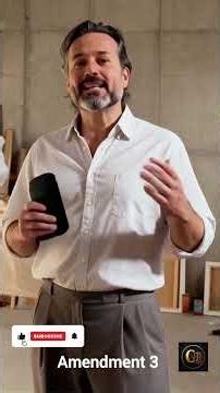 Amendment 3: Why the 3rd Amendment Matters? #3rdAmendment #USConstitution #KnowYourRights