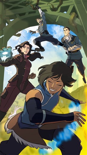The legend of an avatar never ends 🔥🪨🌊🌬️ Read The Legend of Korra: Turf Wars now on #WEBTOON. #TheLegendofKorra
