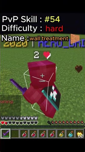 Minecraft PvP Lesson 54 #minecraft