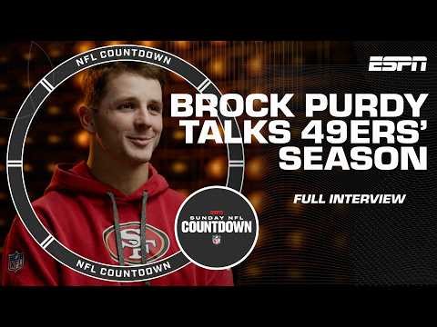 Brock Purdy Conversation: Reflecting on 2025 season, 49ers playoff hopes | NFL Countdown