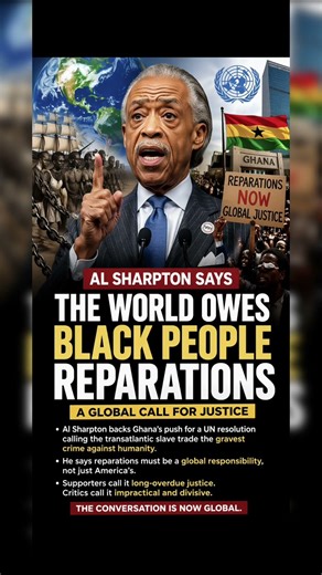 Al Sharpton Calls for Global Reparations 🌍 | “The World Owes Black People Justice” Debate Explained