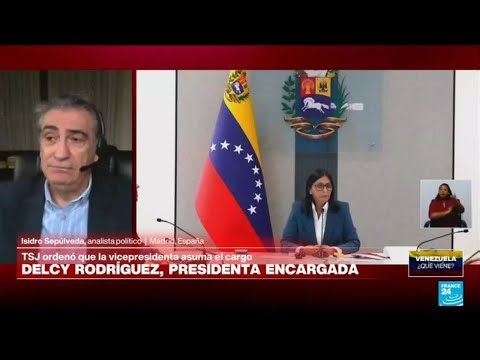 ¿Qué papel cumple Delcy Rodríguez en la transición política en Venezuela?