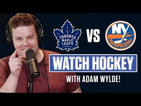 Toronto Maple Leafs vs New York Islanders | LIVE w/ Adam Wylde