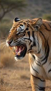 Lion vs Tiger: Who Actually Wins? 🦁🐯 #trending #animals #wildlife