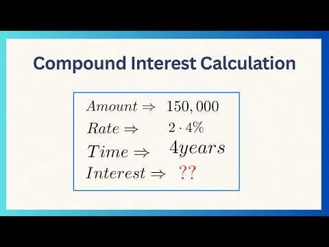 How To Calculate Compound Interest