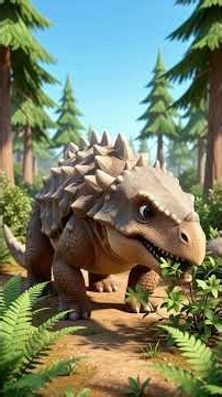 Learn About Ankylosaurus 🦕 Dinosaurs for Kids #Shorts