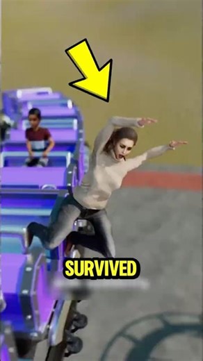 She Was THROWN Off a Roller Coaster… But Survived the Impossible 😱