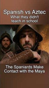 Spanish Conquest of Aztec: Cordoba Expedition 1517 - Battle with the Maya