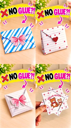 ❌ No glue paper Gift Box DIY🎁| Easy Paper Box Making Tutorial|Handmade Gift Box #YoutubeFestiveDrop
