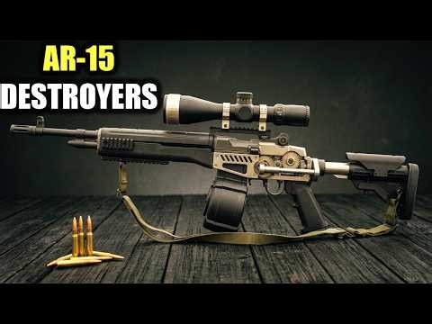 10 Powerful Rifles That Make the AR-15 Look Outmatched