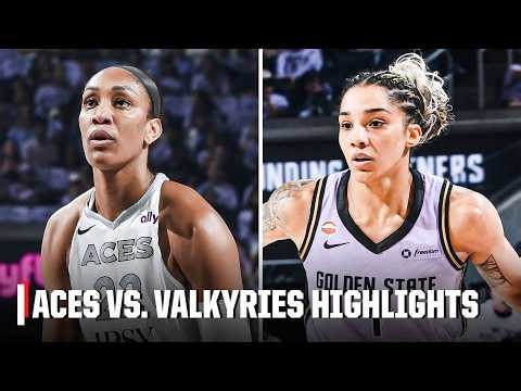 Gabby Williams leads the Valkyries to a Game 1 win over A’ja Wilson and the Aces | WNBA on ESPN