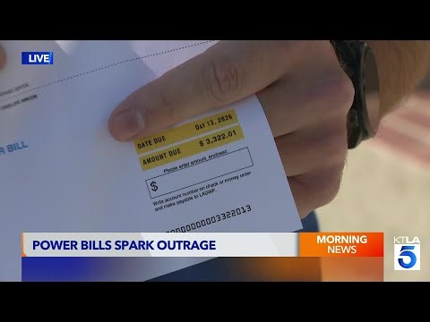 Shockingly high LADWP bills spark outrage across Los Angeles