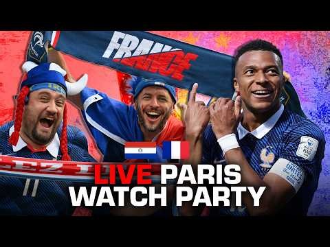 🔴 LIVE: Fans in Paris watch France vs. Paraguay at the 2026 World Cup | ESPN FC