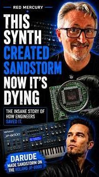 The synth behind Darude’s Sandstorm 🎹
