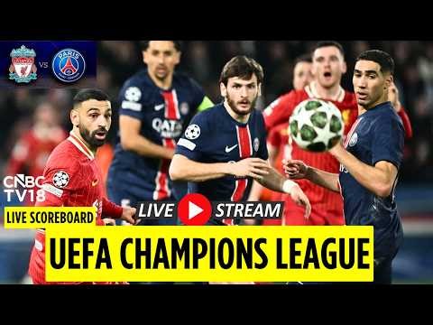 🔴PSG vs Liverpool LIVE: Champions League Quarter-Final LIVE | Hakimi vs Salah | UEFA Match | N18G