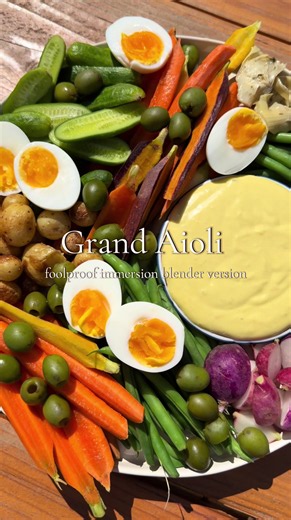 Grand Aioli Recipe: Easy Homemade Garlic Mayonnaise