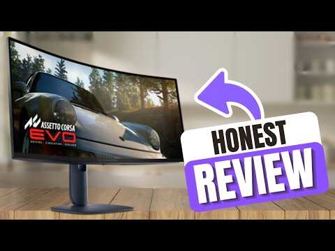 Alienware AW3425DW 240Hz QD-OLED 34.2" WQHD Curved Gaming Monitor ✅ Review