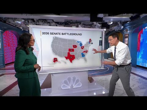 Kornacki: Where Democrats see openings for Senate gains in deep-red states