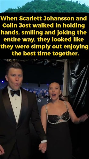 Scarlett Johansson and Colin Jost Looked Like They Were on the Best Date Ever