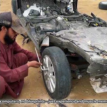 Building a Suzuki at the Afghan Border: Master Mechanics With NO Modern Tools