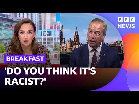 Nigel Farage questioned after former senior aide described Kemi Badenoch as a 'Nigerian scammer'