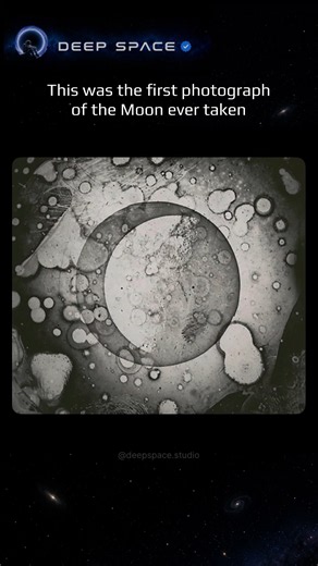 The First Photograph of the Moon 🌕