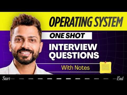 Complete Interview Questions OS in One Shot | Placement Revision | Operating System