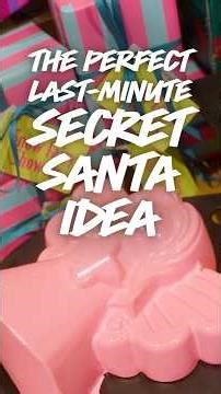Last Minute Secret Santa Saves From Lush #christmasgifts #giftguide #lush