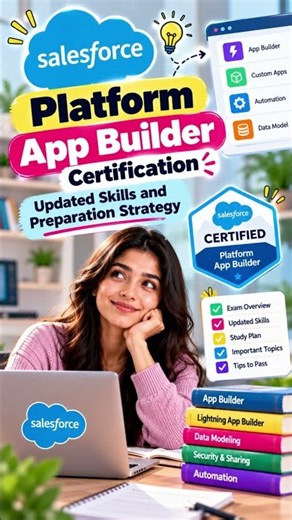Salesforce Platform App Builder Certification 2026 | Skills, Exam Prep & Strategy