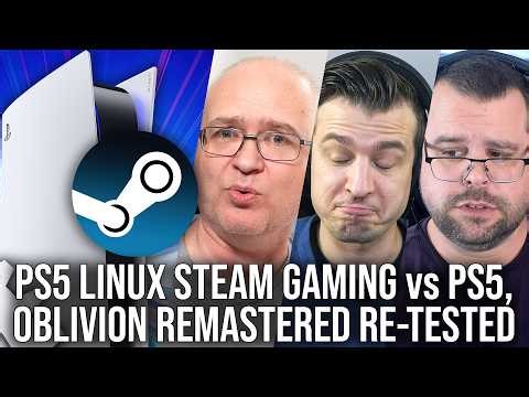 DF Direct Weekly #262: PS5 Linux Steam PC vs Native PS5, Oblivion Remastered Still "Broken"
