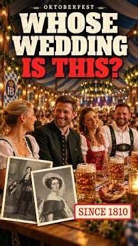 Why the world is still celebrating this 1810 wedding 🇩🇪👰 #Oktoberfest #Travel #Shorts