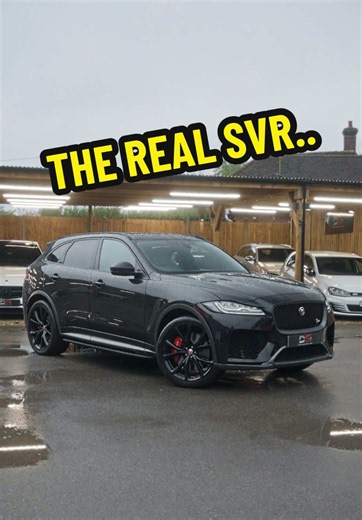 Most people associate SVR with Range Rover, but we think this F-Pace is far more exciting! 🔥 #svr #jag #fpace #rangerover #jlr