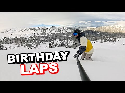 Searching for Powder Snowboarding on my Birthday