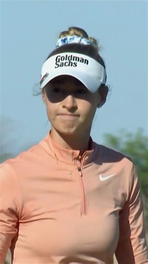Nelly Korda takes lead with spectacular 🦅putt