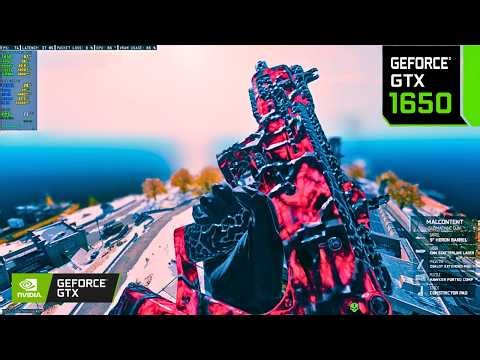 GTX 1650 COD WARZONE Gameplay Test | Competitive Settings (NO COMMENTARY)