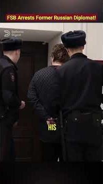 FSB Arrests Former Russian Diplomat for CIA Espionage!