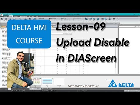 09- DELTA HMI DIAScreen Upload Disable