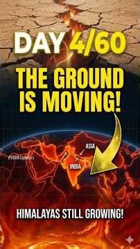 Your house is moving! 🏠💨 Right now,#PlateTectonics #EarthScience #Pangea #GeologyFacts #Everest