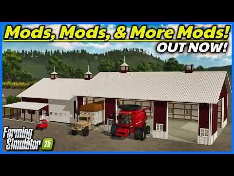 New Mods - Axial Flow US, M35 Semi, JD 710, & Canadian Map! (24 Mods) | Farming Simulator 25