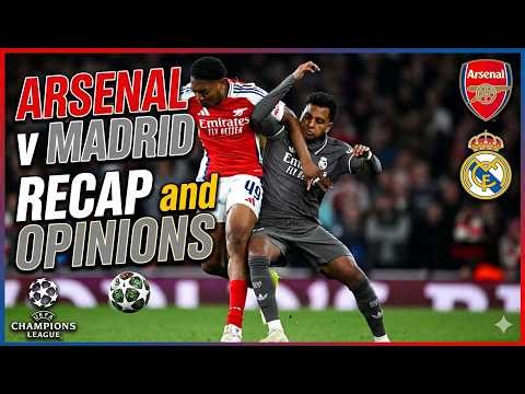Arsenal v Madrid Reaction and Predictions for Leg Two | INSIDE THE GAME