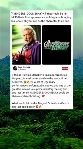 Ian McKellen’s FINAL Appearance as Magneto? 😭🔥 | Avengers: Doomsday