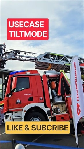 Rosenberger fire departement truck demonstration #firefighter #heavyequipment #shorts